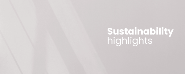 Sustainability Highlights